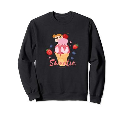 Crayon Shin-chan Sunflower and Ice Cream Shin-chan Tea Time Sweatshirt