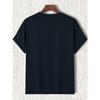 European Size Men'S Casual Crew Neck T-Shirt with "Hustle and Grind" Graphic Print, Lightweight Cotton, Summer Streetwear for Adults