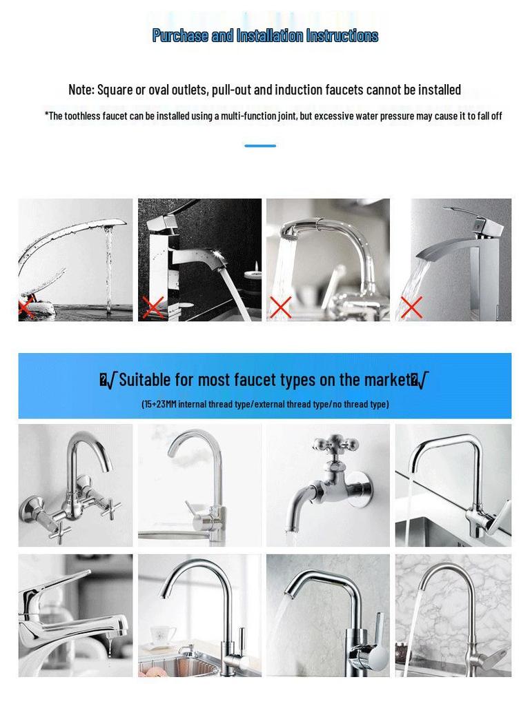 Instant Hot Water Quick-Heating Kitchen Faucet