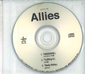 

CD ALLIES - Allies NONE DEFSTAR Japan Japanese Pop/Rock Used