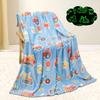 Red Cartoon Fire Truck Car Throw Blanket Fire Fighting Equipment Fire Extinguisher Flannel Blankets for Boys Girls Birthday Gift
