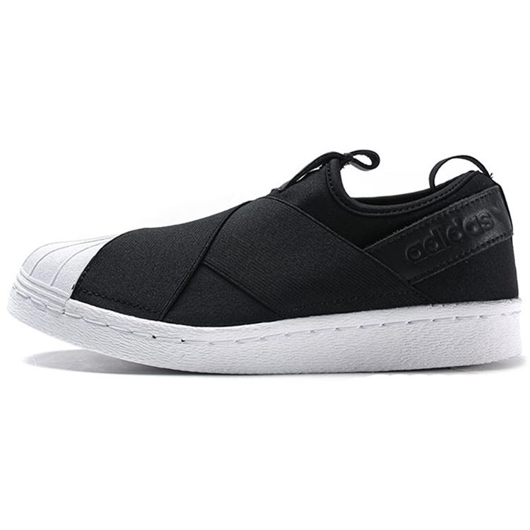 (WMNS) adidas Superstar Slip-On Black Women s S81337 EU 38