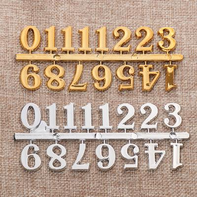 1 SET Accessory Restore Repair Clock Parts Arabic Number Bell Accessories Clock Numerals