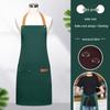 Custom Logo Waterproof Waist Apron for Milk Tea, Hot Pot, and Coffee Shop Staff