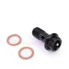 Motorrad Bremsleitungen Bremssattel Universal M10X1.25/1.0mm Banjo Schrauben Bunte Motorrad Ölnippel Schrauben Öl Schrauben