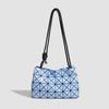 Borsa Tofu alla Moda Tagliata Nuova Borsa a Mano Geometrica con Diamanti Singola Spalla Crossbody di Alta Gamma per Donna