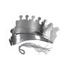 10Pcs Shiny Gold Crown Hats Birthday Party Favors for Kids Children Celebration Decor Headwear Fun Gathering Accessory