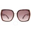 Kate Spade Brown Gradient Square UniSex SunGlaSSeS Kimber G S 0086 Ha 56