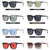 New Retro Square Women Luxury Sunglasses Fashion Rivets Blue Men Sun Glasses Shades UV400