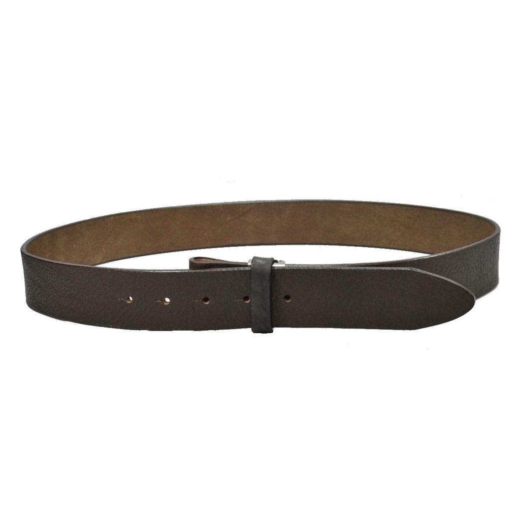 Replacement Buckle Leather Genuine Shrink Long Brown Belt, Cowhide, Leather, Leather, Size, Black, (BROWN)
