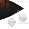Basketball Dots Round Square Pillow Case Sports Ball Games Cushion Cover Vintage Zippered Decorative Pillowcase for Home 45*45cm