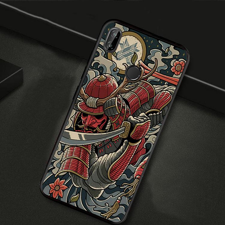 Anime Japanese Samurai For Huawei Nova Y70 Y60 Y90 Y61 Y91 Y73 Y72 12s 12i 11i 8i 9 10 SE P30 P40 Lite P60 Pro Case