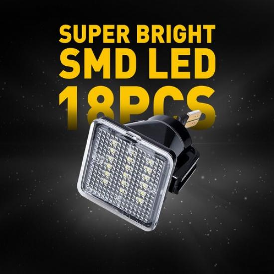 LED White License Plate Lights For 2016 2017 2018 2019 2020 2021 TOYOTA Tacoma