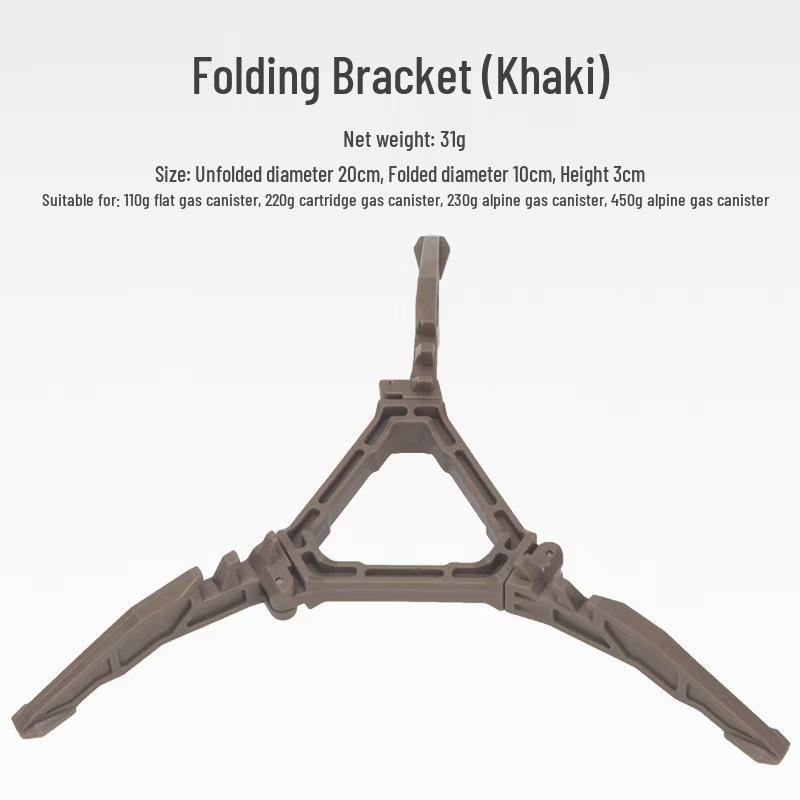 Tragbarer Faltkanisterständer: Universelle Stativhalterung für Camping