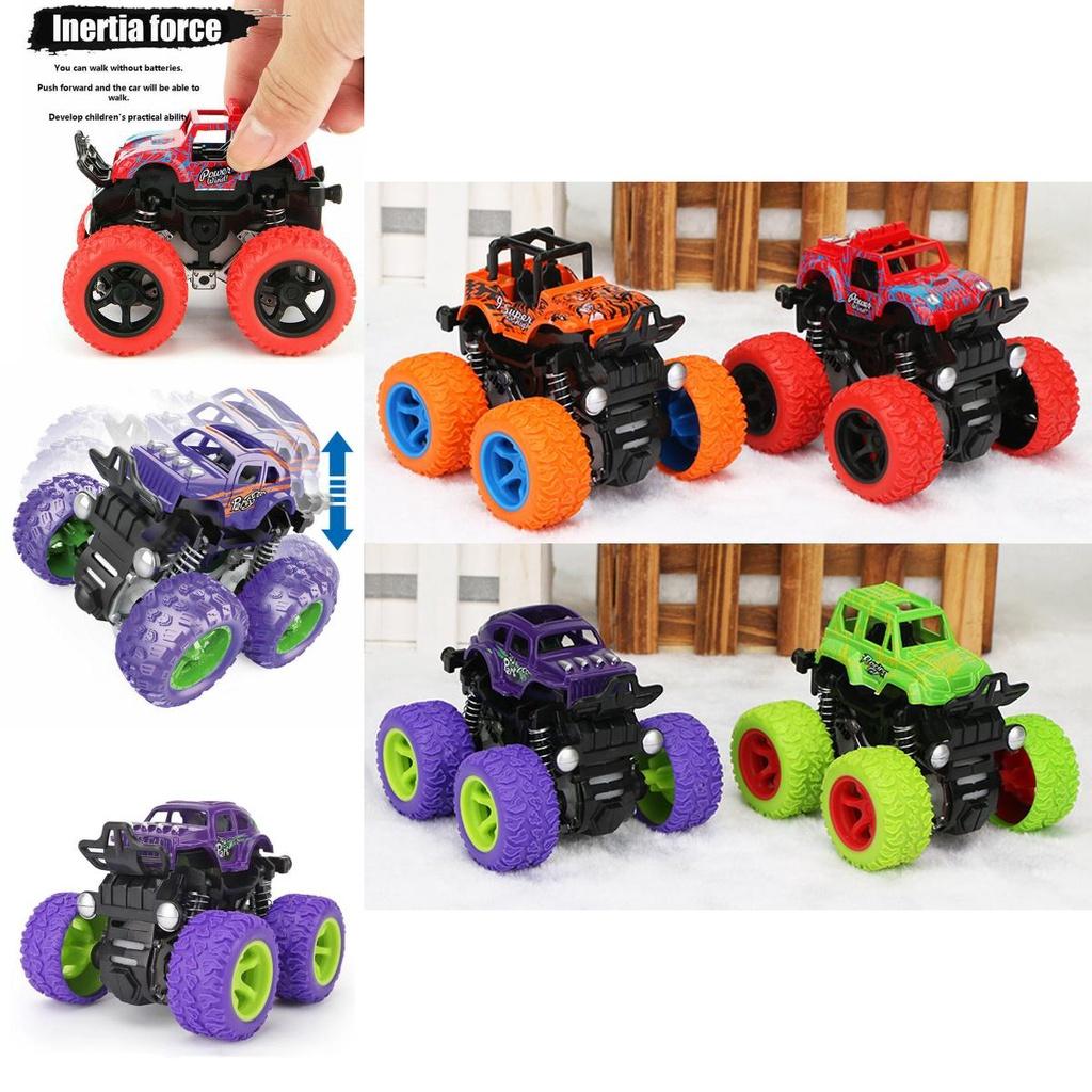 High-quality Inertia Car Off-road Vehicle With Crack Wheel For Kids Fun And Learning