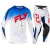 Completo da Ciclismo da Montagna a Manica Lunga da Uomo Abbigliamento da Moto Fuoristrada Set di Maglie da Ciclismo Traspiranti