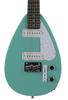 VOX Mark III mini short-scale lightweight, compact mini guitar in aqua green