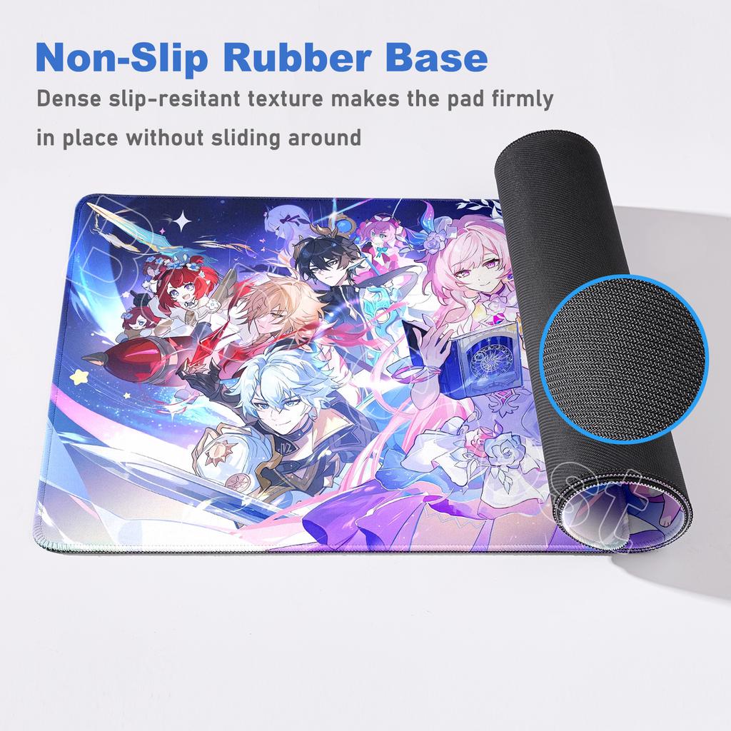 Cute Anime Mouse Mat Castorice Evernight Cyrene Mouse Pad Honkai Star Rail Gaming Mousepad Computer Keyboard Pc Laptop Desk Mat