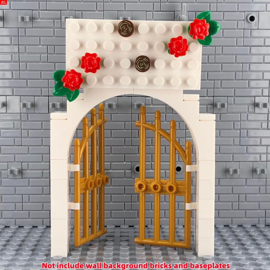 MY OWN CREATION Blocks City Door Windows Add-Ons Building Blocks House Fence Stairs Ladder DO-IT-YOURSELF Parts Toy Ideal For kid