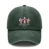 USA Patriotic Baseball Cap - Washed & Distressed Style, Adjustable Fit, Curved Brim For Outdoor Activities & Daily Wear, Unisex Vintage