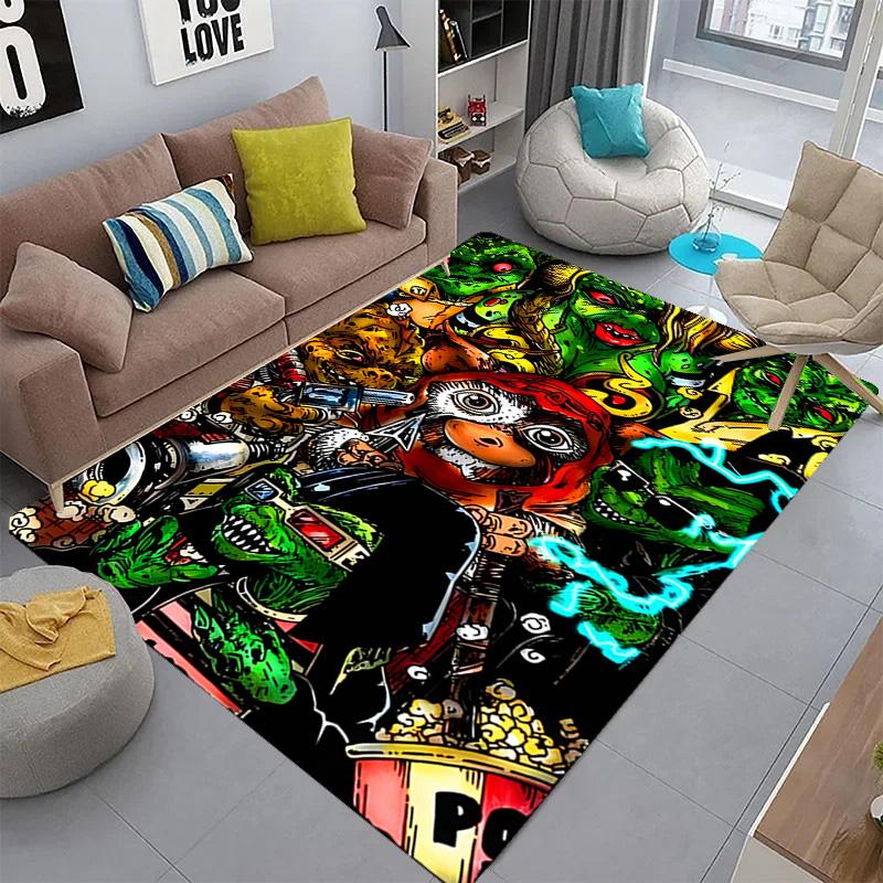 Gremlins Festive Chaos carpet Suitable for all seasons Living room and bedroom mats Dormitory decoration Bathroom mat Christmas gifts