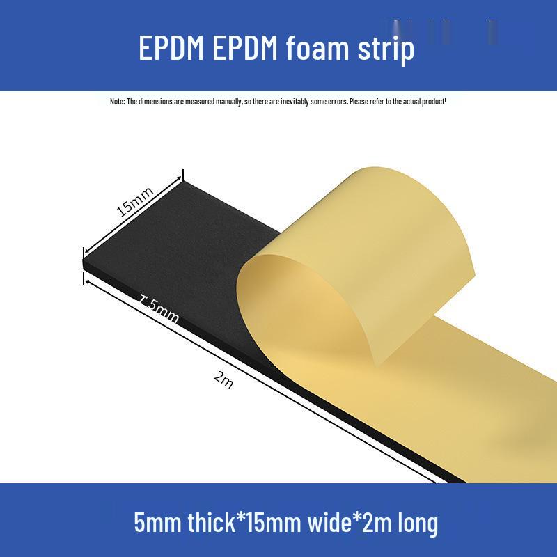 Self-adhesive EPDM Foam Sealing Strip for Cabinets and Electrical Boxes