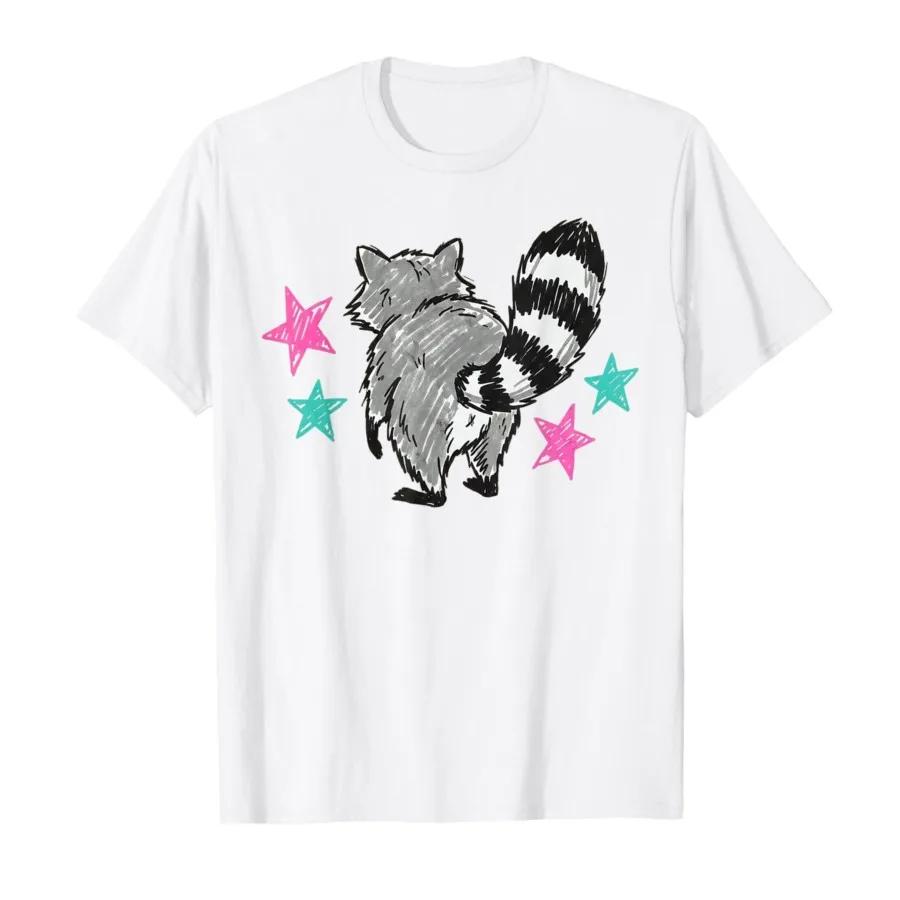 See Ya Soon Racoon Funny Raccoon Saying Quote Tshirt For Men Women 100 Cotton T Shirts Short Sleeve Tops 04243