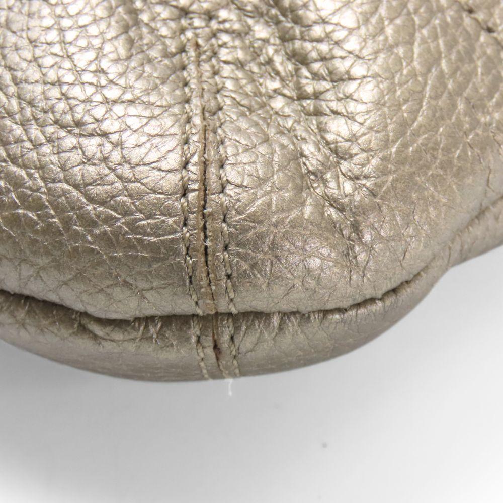 Used COACH Shoulder Bag F16514 leather Gold series casual