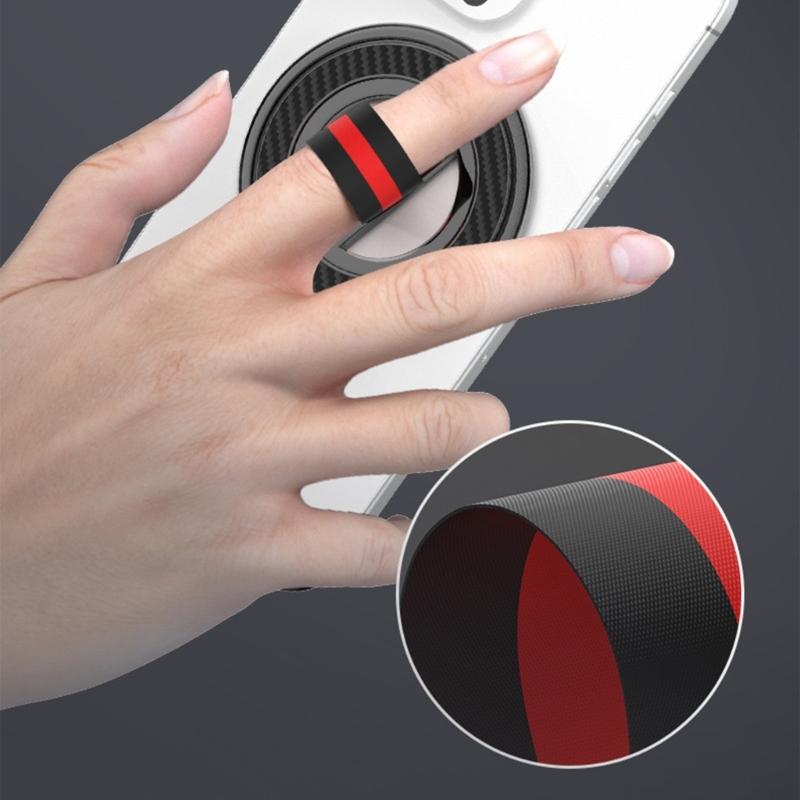 Dazzling Design Magnetic Phone Holder with Full Rotation Capability Foldable Metal Construction for Desks