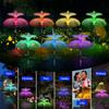 Colorful Solar Jellyfish Light Solar Lamp Outdoor Solar Outdoor Lawn Lighting LED Lighting Outside Fiber Optic Outdoor Lighting