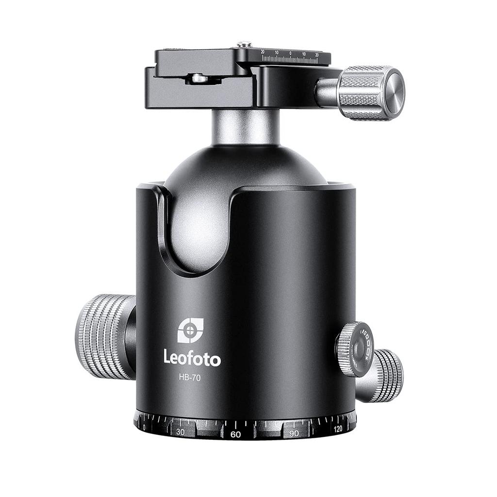 Leofoto Ball Ball Diameter Compatible HB-70 Head, 70mm, Arca-Swiss