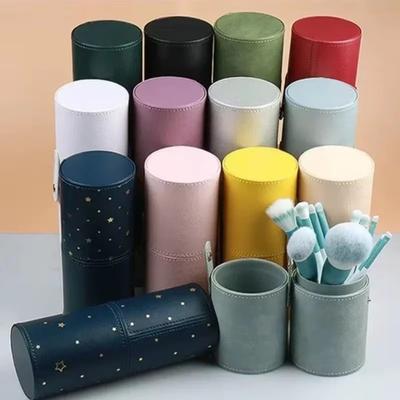 Waterproof Empty Cosmetic Brushes Pen Holder Dust-Proof Makeup Brush Organizer
