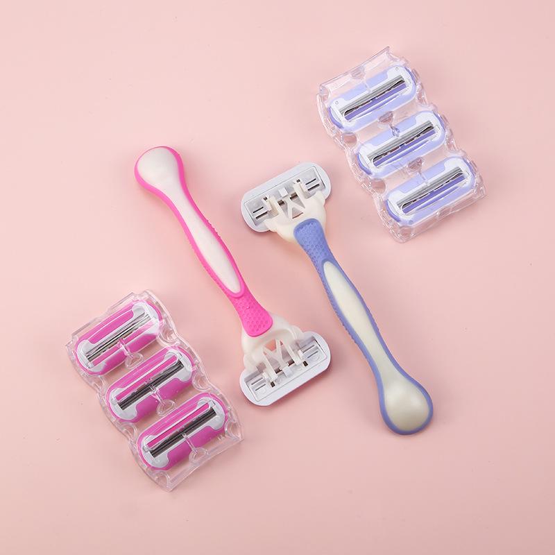Popular Manual Razor for Women with Replacement Blades - Hair Removal & Epilator