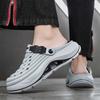 Hole Shoes Men's Summer Wear Beach Non-slip Thick-soled Slippers Men's Outdoor Sandals