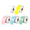 Colorful Round Sticker Labels for Office And Kitchen Organization