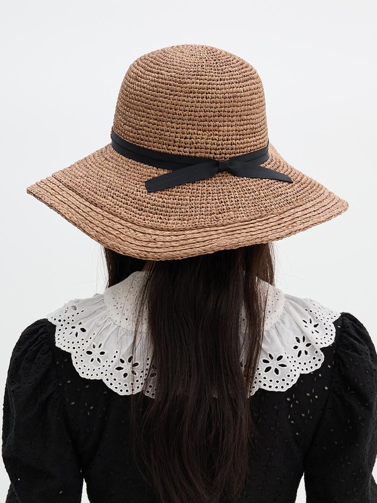 Beulaunhaes Biscuit Wide Straw Hat