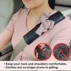 Cute Bow Leather Car Seat Belt Cover Pads,2 Pcs & 4 Pcs Seat Belt Cover for Shoulder, Seatbelt Cushion, Car Seat Strap Pads, Seatbelt Covers for