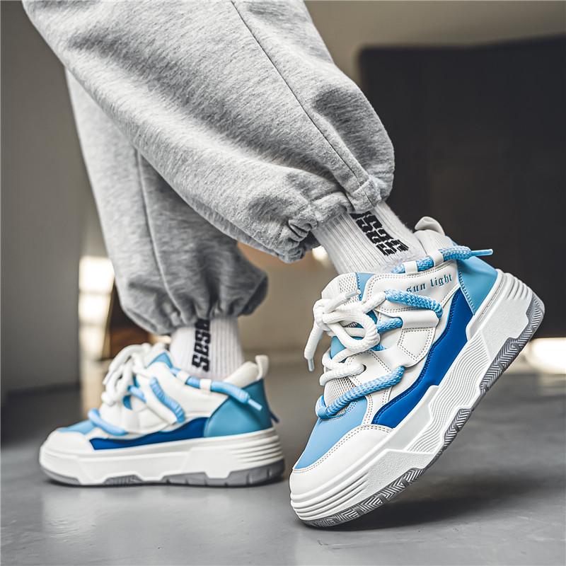 Chunky Platform Shoes Tenis Luxury Men Casual Sneakers Sports Running Shoes Breathable Lightweight Comfortable Trainers Footwear