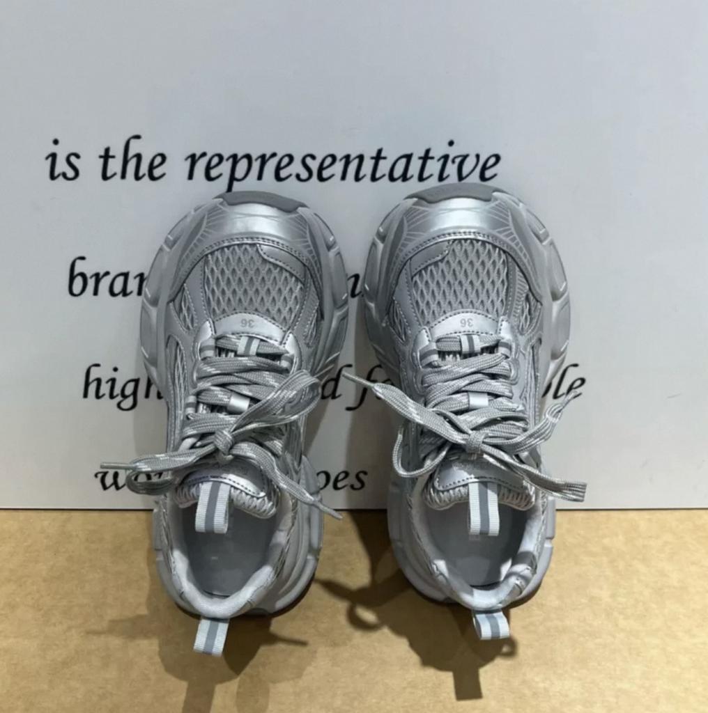 European goods popular locomotive fried street dad shoes 2026 spring and summer new muffin bottom fashion lace-up foreign style casual shoes