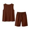 Women's Casual Comfortable Cotton-Linen Sleeveless Set With Pockets