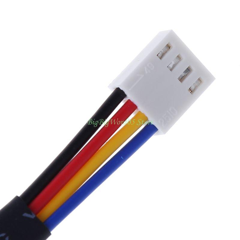 24TE Upgrades PC Case Fan Speed Reduction Quiet Adapters Resistors Cable Quiet Mode Simple Installation for PC Fan