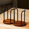Acrylic Desktop Cup & Straw Holder - Coffee & Tea Storage Shelf
