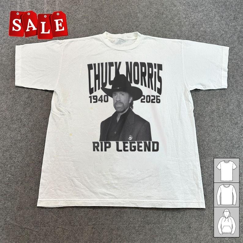 New Chuck Norris Memorial Gift For Fans Unisex S-5XL Shirt CA763