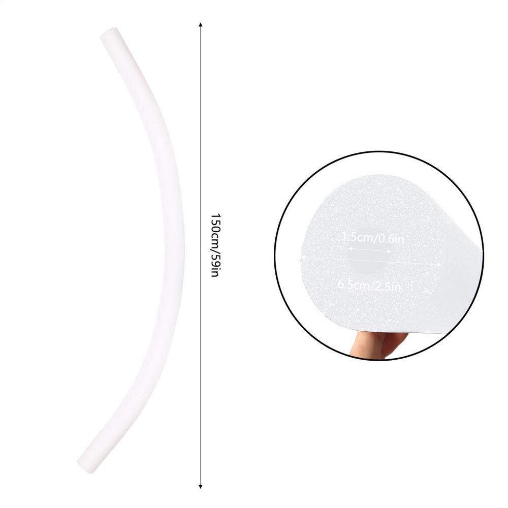 Pool Noodle Portable Flexible Learn Swimming Pool Noodle Floating Noodle Tube Pool Toy Foam Noodles Exercise Aid Buoyancy Stick