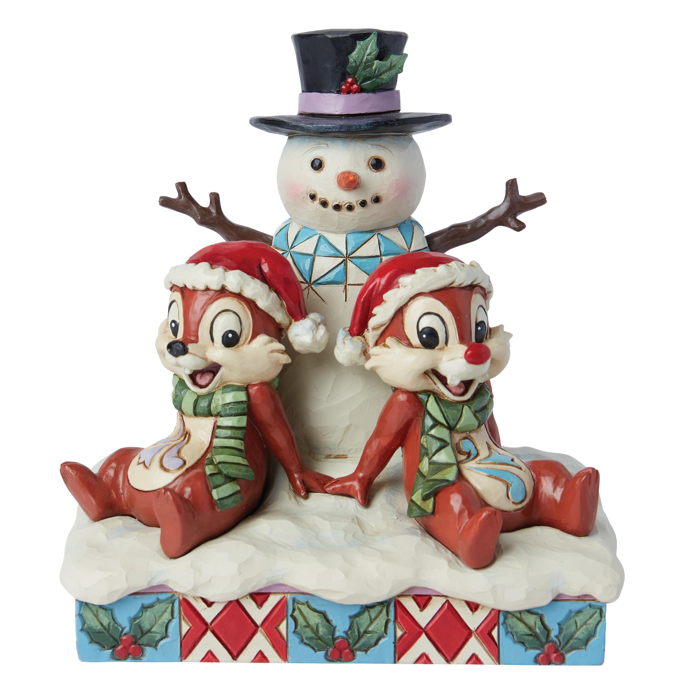 

Disney Traditions Chip and Dale Snow Match Fun 6015006 Christmas