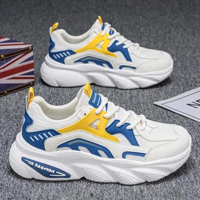 Herren Laufschuhe Mesh Atmungsaktiv Outdoor Sport Bequem Weiche Sohle Sportschuhe 2025 Neue Trendige Schnür-Sneaker für Herren