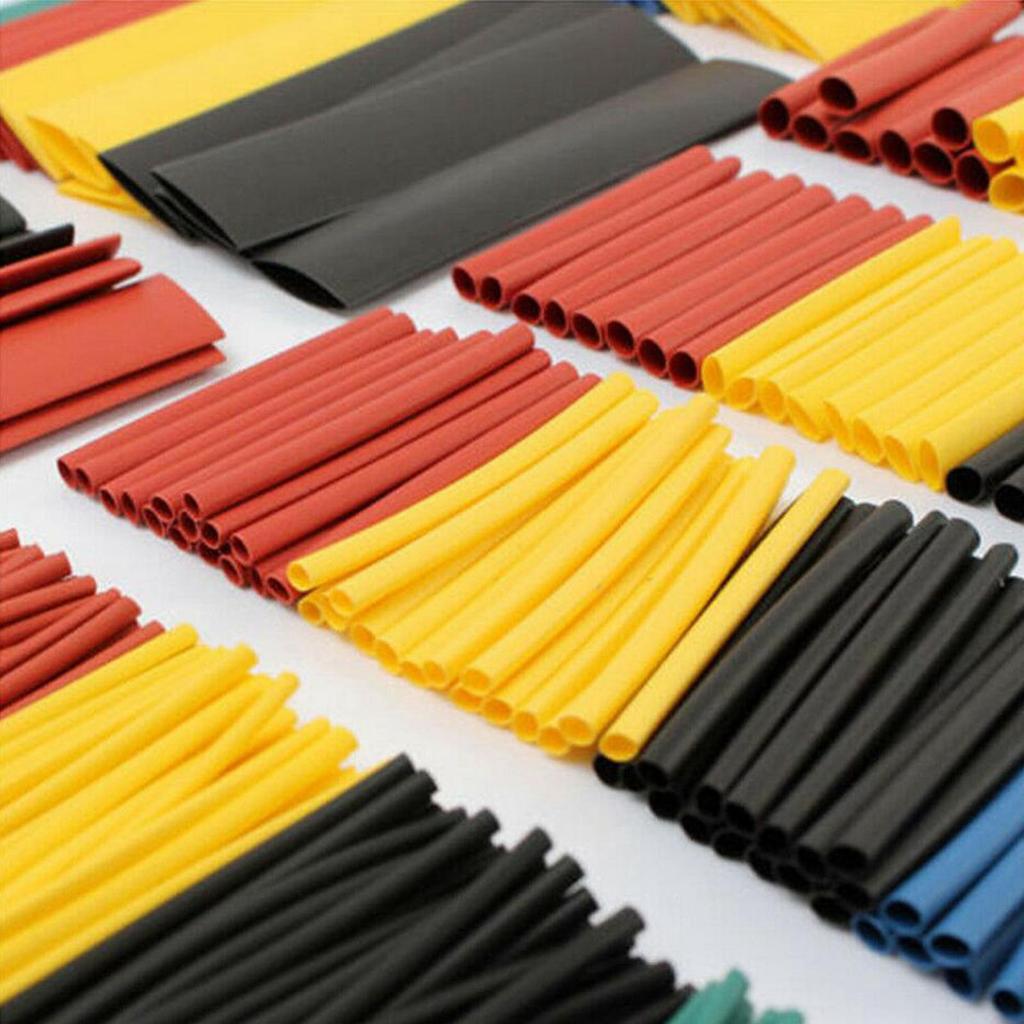 530 Pieces of shrinkable Wire Winding Assortment Set Electrical Conduit Cables