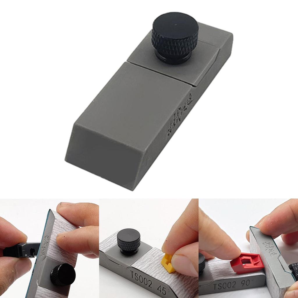 Compact Sandpaper Holder for DIY Crafts and Model Repair