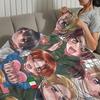 Blanket For Hetalia Soft Throw Blanket for World Picnic Bed Sofa Home Group Bedroom Cozy Warm Stars Comfortable