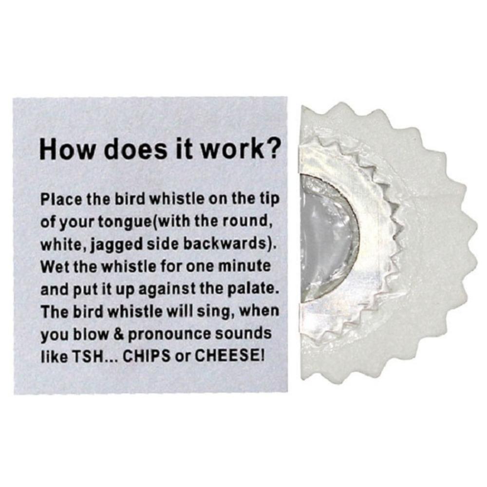Mouth Hidden Bird Whistle Whistles Magic Fun Bird Caller Tongue Tricks Tongue Whistle  Stunt Props